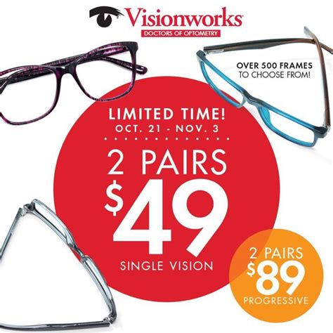 visionworks prices.